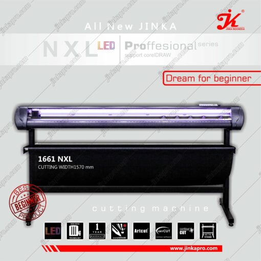 Jinka NXL 1661 jinkapro.com Mesin Cutting Plotter Murah Bagus